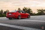 BMW M3 Sedan on Vossen Wheels (CG-203) 2017 года